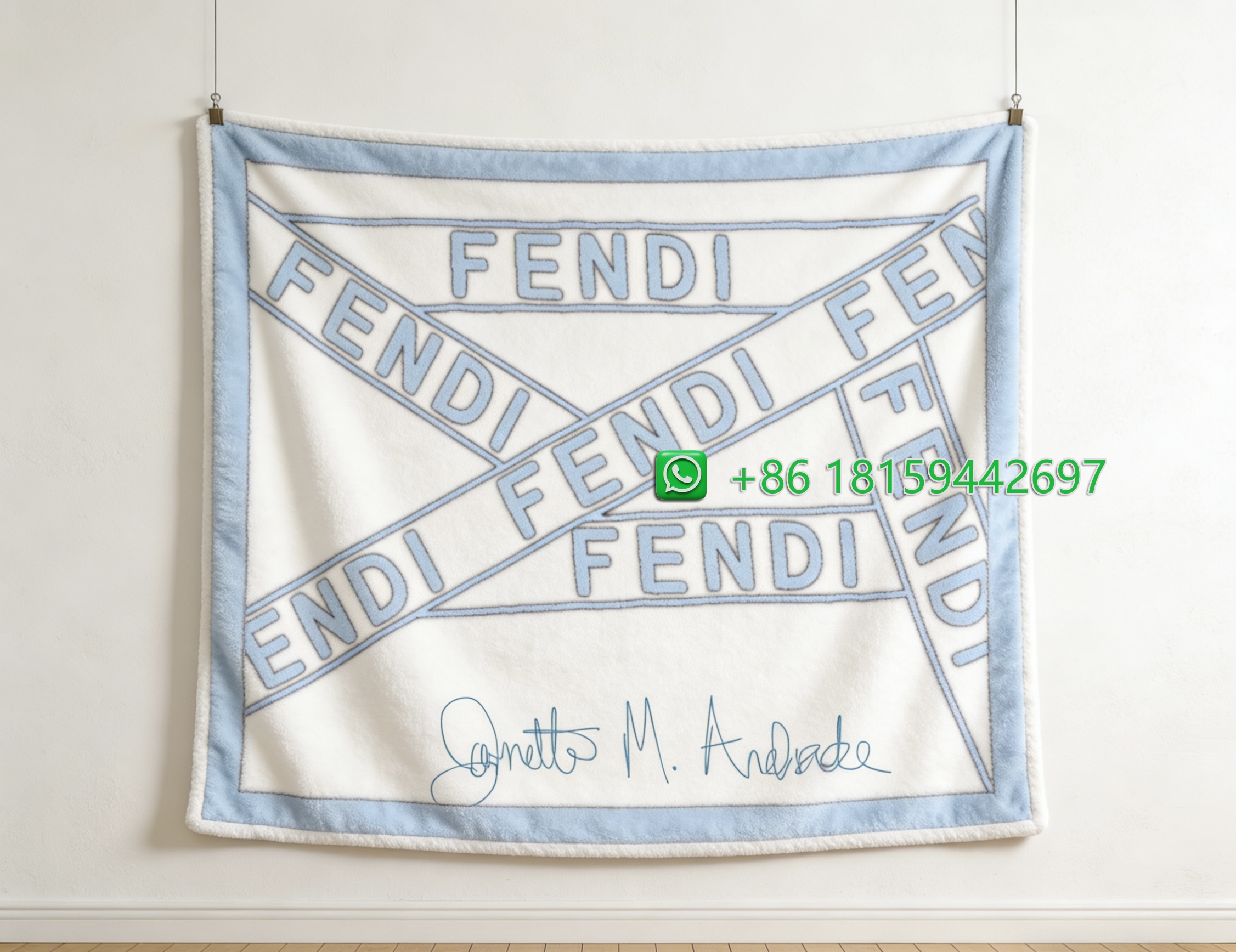 Fendi Throw Blankets